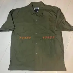 新品 TENBOX S/S shirt olive 半袖シャツ シャツ　10匣