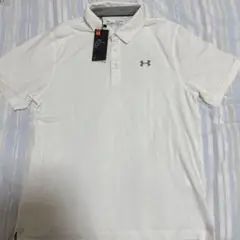 新品　Under Armour HeatGear ホワイト ポロシャツ XL