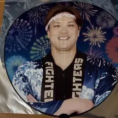 日本ハムファイターズ来場記念夏祭りジャンボうちわ 伏見寅威 選手