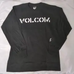 #2202 VOLCOM 長袖Tシャツ ブラック Sサイズ