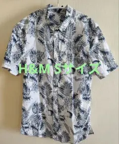 H&M アロハシャツ Sサイズ トロピカルプリント