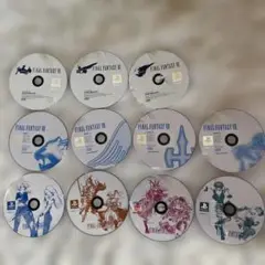 FINAL FANTASY VII Ⅷ Ⅸ ディスク　　１１枚セット