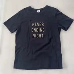 ZAPA 黒 Tシャツ NEVER ENDING NIGHT