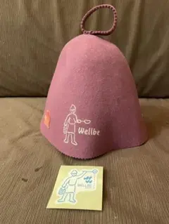 ウェルビー栄サウナハット(ステッカー付き)