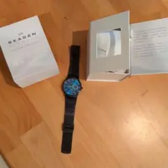 SKAGEN スカーゲン　チタン製クォーツ腕時計 809XLTBN ジャンク