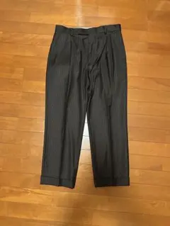 WACKOMARIA DORMEUIL PLEATED TROUSERS lM