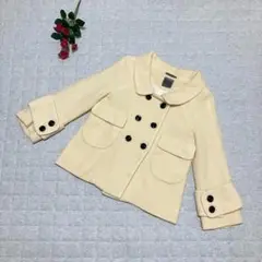 トマソステファネリ ジャケット アイボリー ダブルボタン