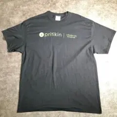 【ヴィンテージ】ロゴプリントTシャツ インポート 黒 古着 ZSM4