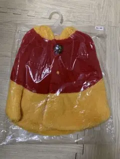【新品未使用】くまのプーさん もこもこポンチョ ディズニーランド TDR