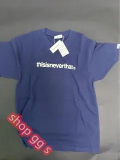 未使用 thisisneverthat ネイビー Tシャツ Mサイズ