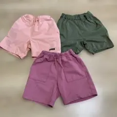 【100㎝】半ズボン 3点セット UNIQLO、petit main