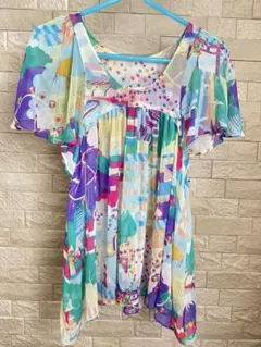 ツモリチサト　シルクシフォンチュニック