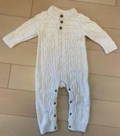 baby gap ニット　ロンパース 90cm アイボリー