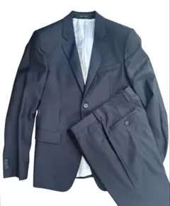 美品 アルマーニコレツォーニ セットアップ スーツ ストライプ ネイビー 48 中古・古着通販】ARMANI COLLEZIONI (アルマーニ コレツィオーニ