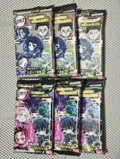 鬼滅の刃 ディフォルメシールウエハース 新品未開封 6個 第11弾