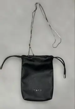 【未使用品】mystic loti マルチケース　ショルダーバッグ　ブラック