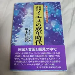 霊界通信イエスの成年時代 : 神と人間のはざまで 【新品未読】