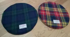 ハリスツイード チェアパッド 座布団 美品