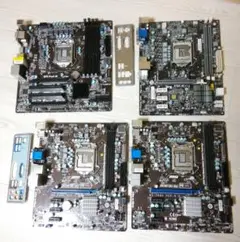 ジャンクマザーボード4枚 おまけGPU
