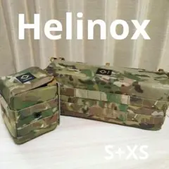 新品未使用 ヘリノックス テーブルサイドストレージ マルチカモ S+XS