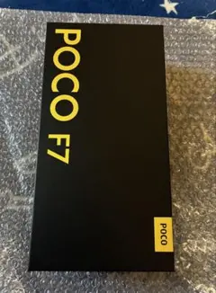 【美品】POCO F7 シルバー 日本語版 12GB/256GB SIMフリー