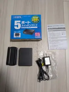 I-O DATA 5ポートスイッチングハブ ETX-ESH5K