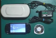 G01【中古・良品】プレイステーションポータブル PSP-2000 ブラック
