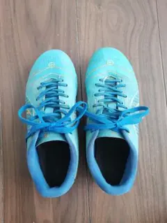 NIKEサッカースパイク ブルー、ジュニア