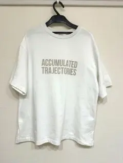 ミラオーウェンフロッキーロゴオーバーサイズTシャツ 09WCT244167