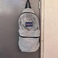 90’s Jansport メッシュリュック バックパック ホワイト