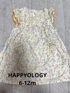 HAPPYOLOGYハピオロジー小花柄ワンピースサイズ6-12m