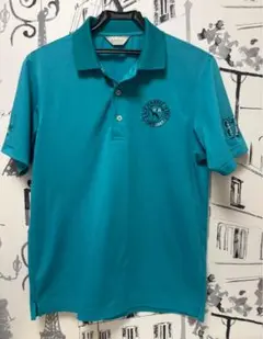 美品　アドバットゴルフポロシャツ　Mサイズ