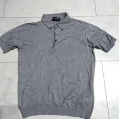 JOHN SMEDLEY グレー ポロシャツ S