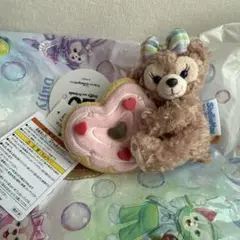 ダッフィーフレンズ　フィルドウィズジョイ　ぬいぐるみバッジ