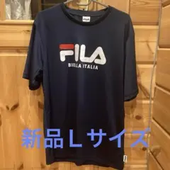 値下げ　FILA ネイビー Tシャツ ロゴ入り　新品