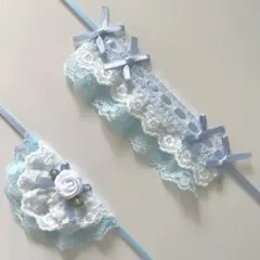 No131 ハンドメイドぬい服　ヘッドドレススタイ