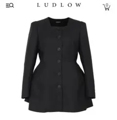 LUDLOW - LUDLOW ラドロー Vanessa ノーカラー テーラード