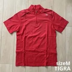 TIGORA ハイネックハーフジップTシャツ サイズM