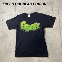 海外輸入品 FRESH POPULAR POISON グラフィック　ポップ　黒M