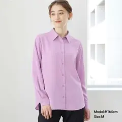 ドレープレギュラーカラーシャツ
