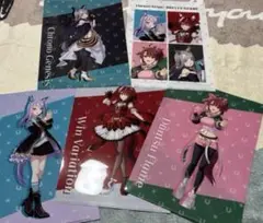 ウマ娘 オリジナルクリアファイル コンプリートセット五枚
