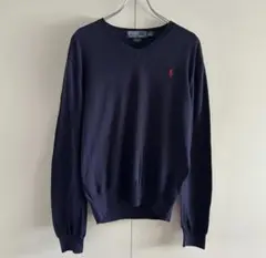 Polo by Ralph Lauren ネイビー セーター M