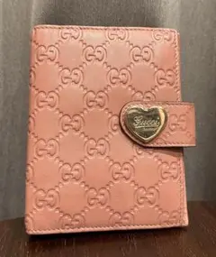 GUCCI 手帳カバー（ピンク）