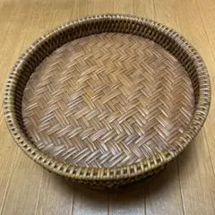 【SALE】 タイ カントークテーブル ラタン ちゃぶ台 藤 竹 ３６ｃｍ