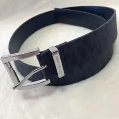 【美品✨新品未使用】 マイケルコース　MK　ベルト US M サイズ　ブラック