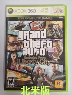 北米版　XBOX360 グランドセフトオートエピソード・フロム・リバティーシティ