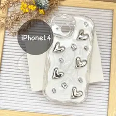 未使用 iPhone14ケース ハート Y2K 可愛い