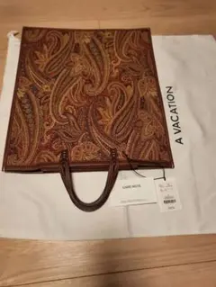 AVACATION(ア ヴァケーション)FAN PAISLEY トートバッグ