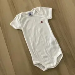 PETIT BATEAU 100%オーガニックコットンロンパース 12m