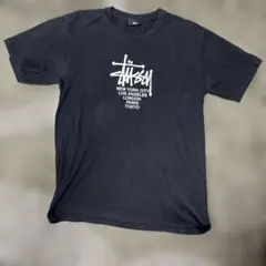 Stussy ブラック Tシャツ M